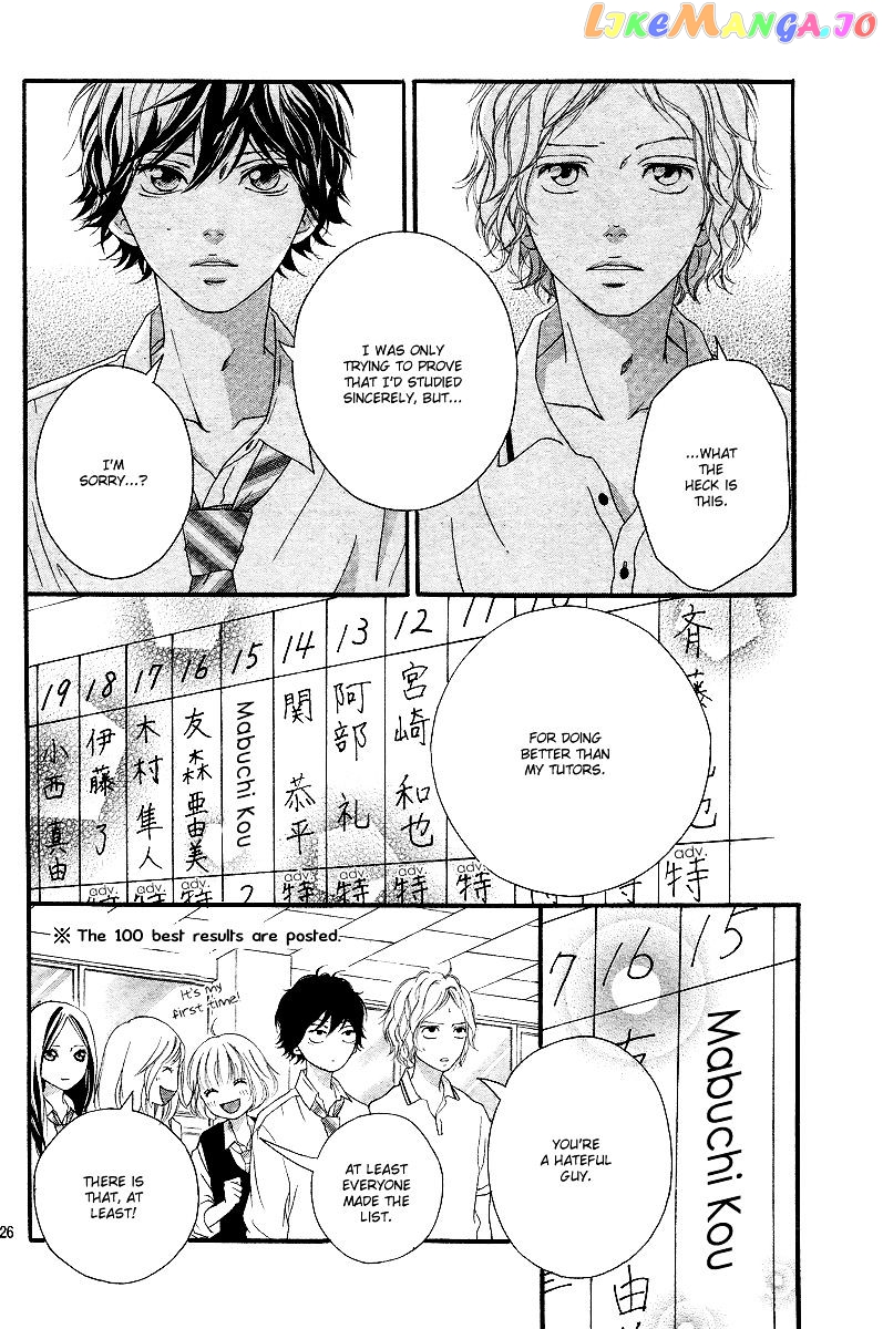Ao Haru Ride, Chapter 14 image 27